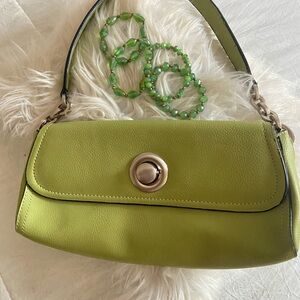 Green causal handbag